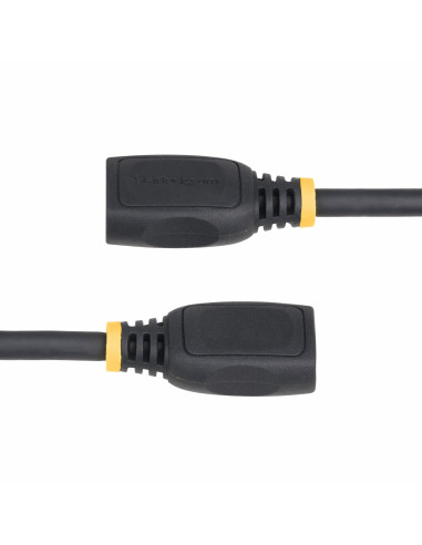 StarTech.com Cavo prolunga HDMI 2.0 da 2m, cavo HDMI ad alta velocità, 4K 60Hz, cavo adattatore di prolunga HDMI da maschio a f
