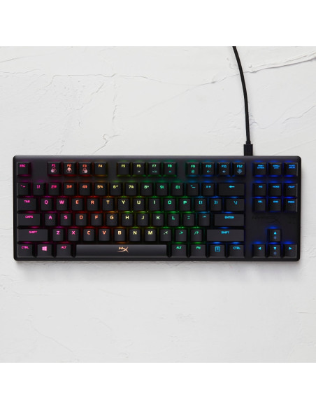 HyperX Alloy Origins Core – Tastiera meccanica da gaming – HX Red (layout USA)