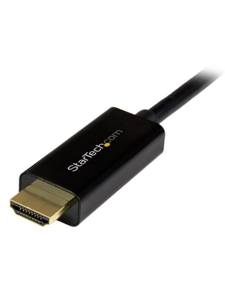 StarTech.com Cavo DisplayPort a HDMI Passivo 4K 30Hz - 1 m - Cavo Adattatore DisplayPort a HDMI - Convertitore DP 1.2 a HDMI - C