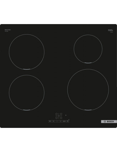 Bosch Serie 4 PUE611BB5J Piano cottura a induzione 60 cm Nero, senza profili