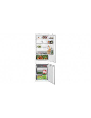 Bosch Serie 2 KIV865SE0 frigorifero con congelatore Da incasso 267 L E Bianco