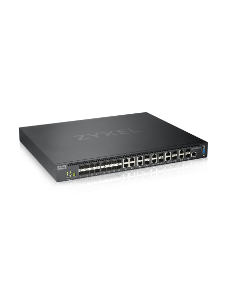 Zyxel XS3800-28 Gestito L2+ 10G Ethernet (100/1000/10000) Nero