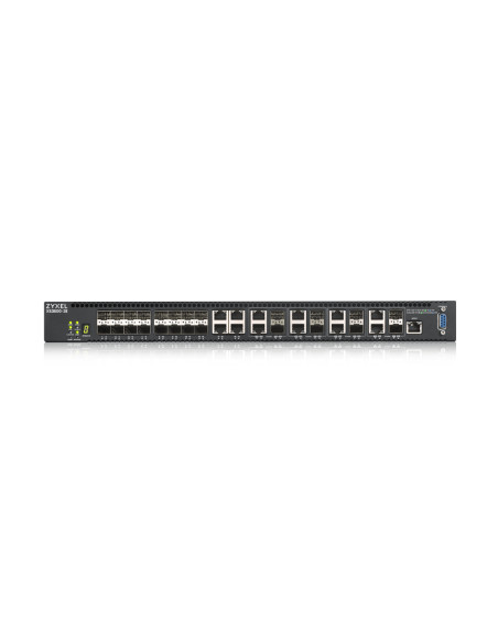 Zyxel XS3800-28 Gestito L2+ 10G Ethernet (100/1000/10000) Nero