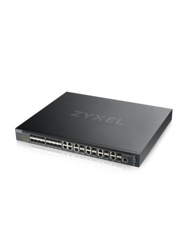 Zyxel XS3800-28 Gestito L2+ 10G Ethernet (100/1000/10000) Nero
