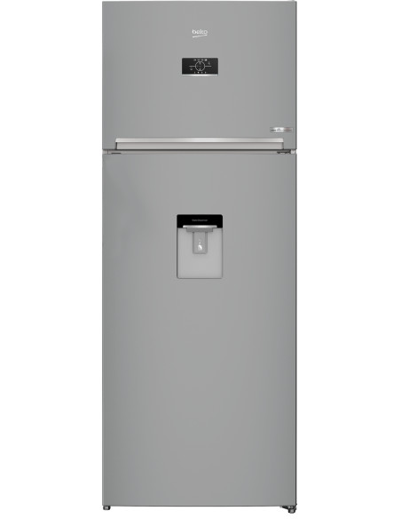 Beko RDNE455E40DSN Libera installazione 406 L E Argento