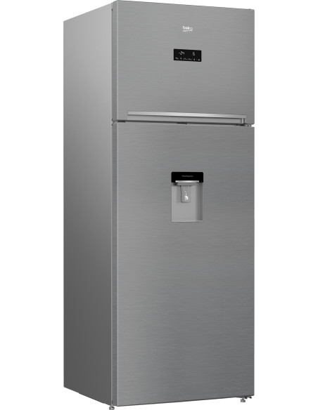 Beko RDNE455E30DZXBN Libera installazione 402 L F Metallico
