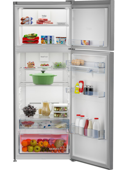Beko RDNE455E40DSN Libera installazione 406 L E Argento