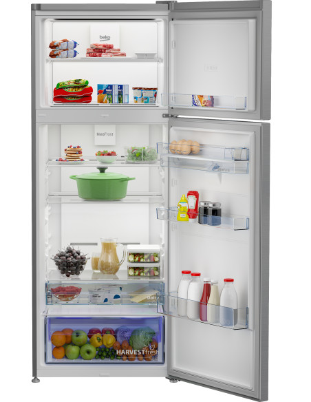 Beko RDNE455E40DSN Libera installazione 406 L E Argento