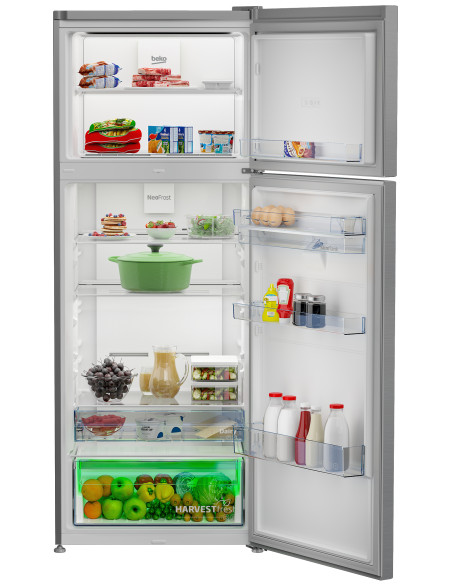 Beko RDNE455E40DXBN Libera installazione 406 L E Argento
