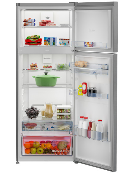 Beko RDNE455E40DXBN Libera installazione 406 L E Argento