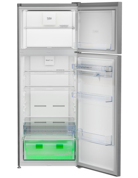 Beko RDNE455E40DXBN Libera installazione 406 L E Argento