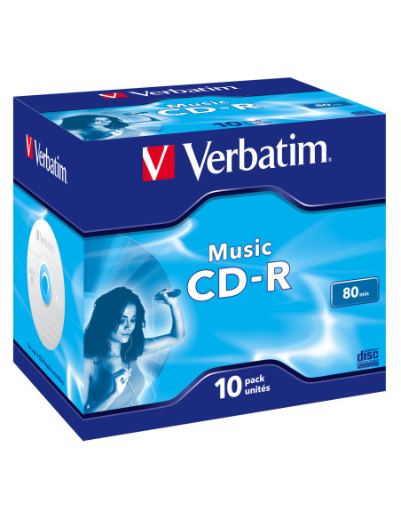 Verbatim Music CD-R 700 MB 16x 10 pz