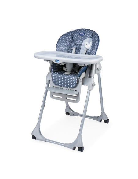 Chicco Polly Easy Alzasedia tradizionale Seduta imbottita Nero, Grigio, Bianco