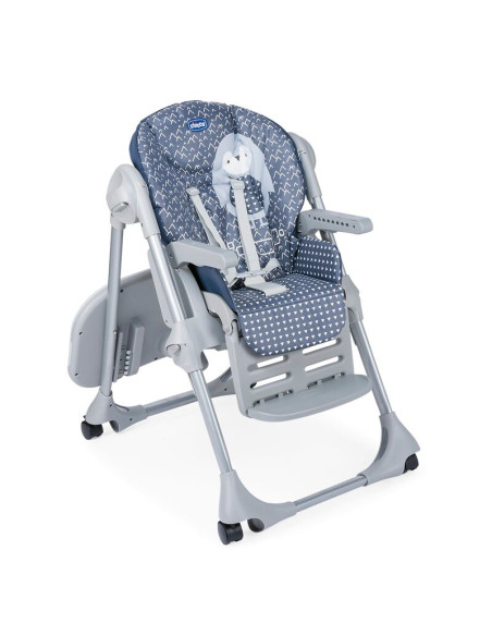 Chicco Polly Easy Alzasedia tradizionale Seduta imbottita Nero, Grigio, Bianco