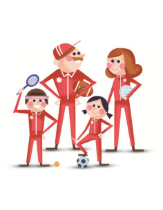 Clementoni Carte Gioco 10 Famiglie 2