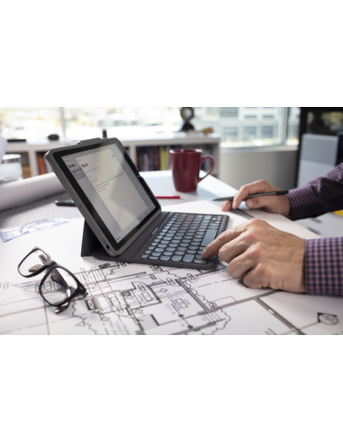 ZAGG Pro Keys Italiano Bluetooth Nero, Grigio