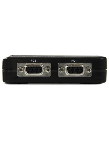 StarTech.com Switch KVM a 2 porte VGA USB con audio e cavi - Commutatore VGA USB a doppia porta