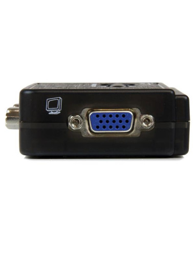 StarTech.com Switch KVM a 2 porte VGA USB con audio e cavi - Commutatore VGA USB a doppia porta