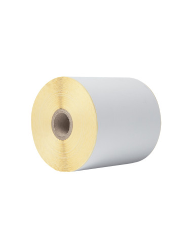 Brother BDE-1J000102-102 etichetta per stampante Bianco Etichetta per stampante autoadesiva