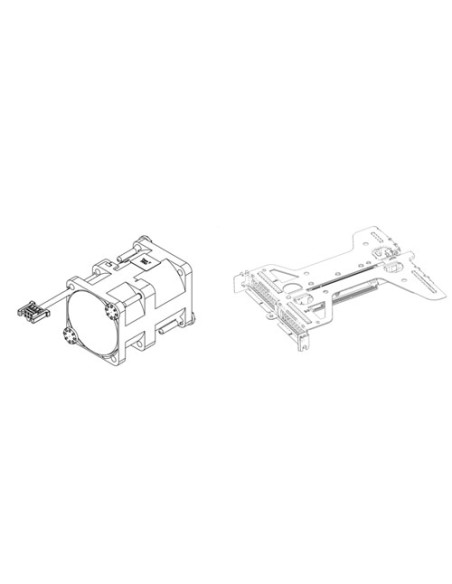 DELL 330-BCVV parte e accessorio del sistema di raffreddamento del computer Kit di montaggio