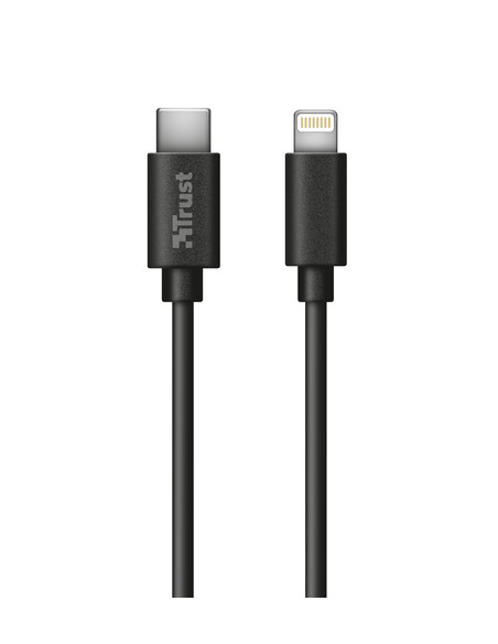 Trust 23135 cavo per cellulare Nero 1 m USB C Lightning