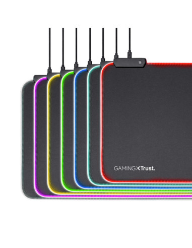 Trust GXT 764 Glide-Flex XXL Tappetino per mouse per gioco da computer Nero