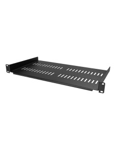 StarTech.com Ripiano Rack 19" 2U - Mensola Universale ventilata per rack e armadi di Rete da 19 pollici - Scaffale in Acciaio re 2