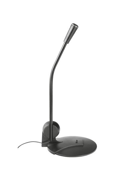 Trust 21674 microfono Nero Microfono per PC