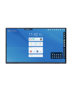 V7 Monitor Interattivi : monitor 4K da 75”, Android 11, 8 GB/64 GB con Wi-Fi e montaggio a rete, l'uscita HDMI 2