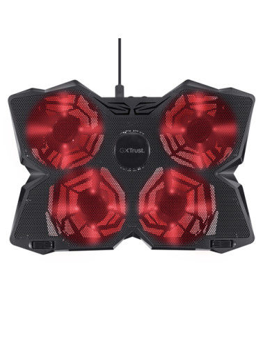 Trust GXT 278 base di raffreddamento per laptop 43,9 cm (17.3") Nero