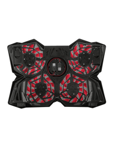 Trust GXT 278 base di raffreddamento per laptop 43,9 cm (17.3") Nero