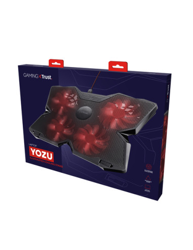 Trust GXT 278 base di raffreddamento per laptop 43,9 cm (17.3") Nero