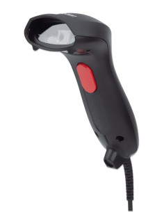 Manhattan 179775 lettore di codici a barre Lettore di codici a barre portatile 1D/2D CCD Nero