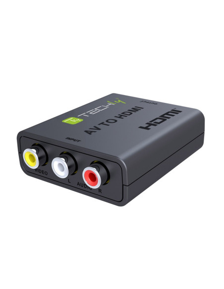 Techly Convertitore AV 3 RCA ad HDMI