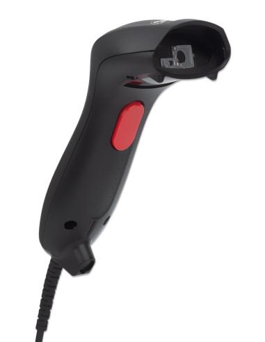 Manhattan 179775 lettore di codici a barre Lettore di codici a barre portatile 1D/2D CCD Nero