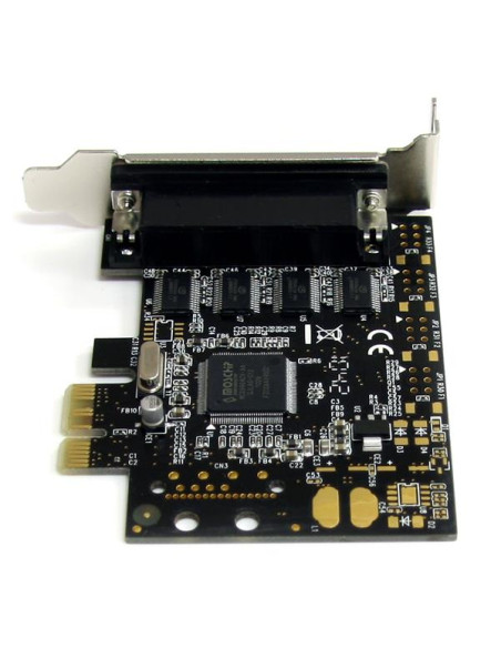 StarTech.com Scheda PCI Express seriale a 4 porte RS-232 con cavo di ripartizione