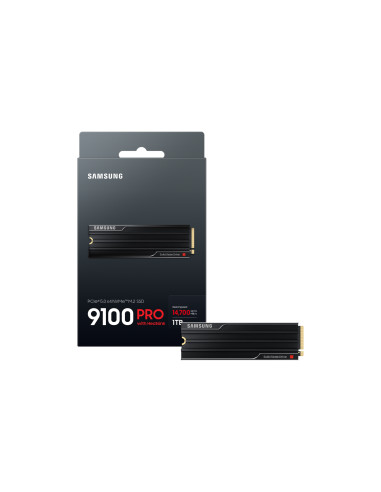 Samsung 9100 PRO Heatsink PCIe® 5.0 NVMe™ M.2 SSD - 1 TB