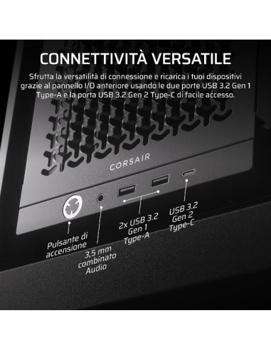 FRAME 4000D MID-TOWER  BLACK