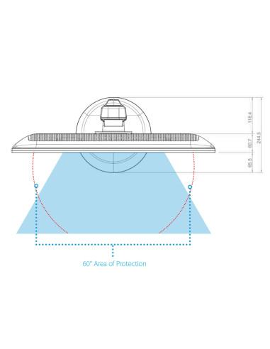 V7 PS24.0W9A2-2E schermo anti-riflesso 61 cm (24") Monitor Filtro per la privacy senza bordi per display