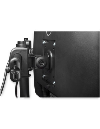 StarTech.com Braccio per Doppio Monitor da Scrivania - Barra Trasversale - Supporto con Morsetto