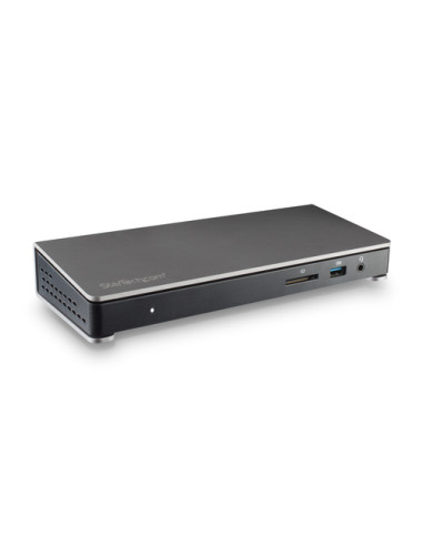 StarTech.com Dock Thunderbolt 3 con lettore SD per doppio schermo - Dual 4K @ 60hz - 6x porte USB 3.0
