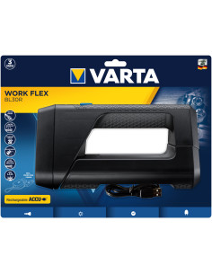 Varta Work Flex Nero Torcia a mano LED 2