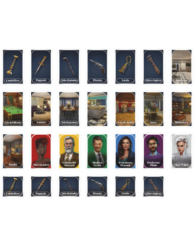 Cluedo , I Gioca Ovunque, gioco dagli 8 anni in su, gioco portatile per 3-6 giocatori, gioco da viaggio