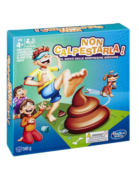 Hasbro Gaming Non Calpestarla!, gioco in scatola, da 4 anni in su, per 1 o più giocatori