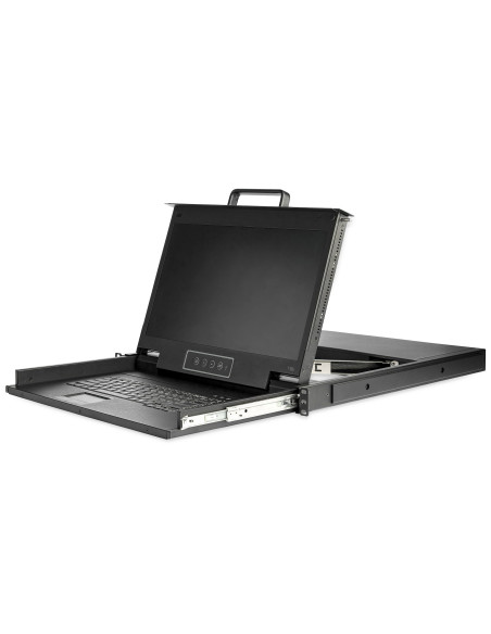 StarTech.com Console KVM per Armadio Rack - Monitor LCD 17" - KVM Switch VGA - Cassetto KVM Montabile a Rack 1U completo con cav