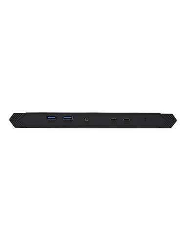 V7 DOCKUSBC replicatore di porte e docking station per laptop USB 3.2 Gen 1 (3.1 Gen 1) Type-A Nero