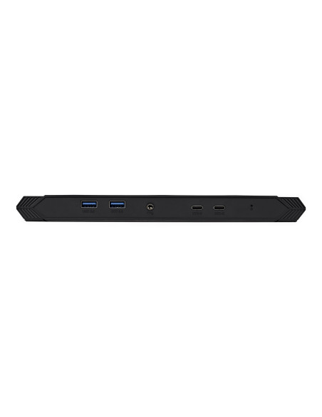V7 DOCKUSBC replicatore di porte e docking station per laptop USB 3.2 Gen 1 (3.1 Gen 1) Type-A Nero