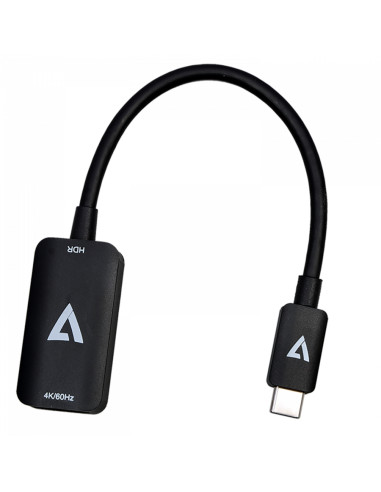 V7 V7USBCHDMI4K60HZ cavo e adattatore video HDMI tipo A (Standard) USB tipo-C Nero