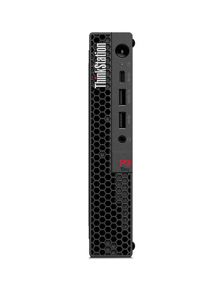 Lenovo ThinkStation P3 Tiny Intel® Core™ i5 i5-14500T 16 GB DDR5-SDRAM 512 GB SSD NVIDIA T400 Windows 11 Pro Mini PC Stazione