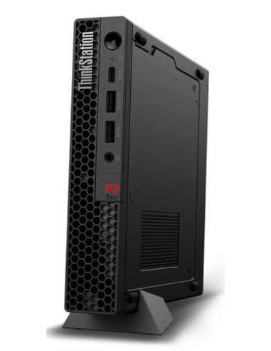 Lenovo ThinkStation P3 Tiny Intel® Core™ i5 i5-14500T 16 GB DDR5-SDRAM 512 GB SSD NVIDIA T400 Windows 11 Pro Mini PC Stazione